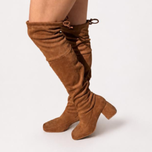 BOTA OVER THE KNEE ANA CARAMELO