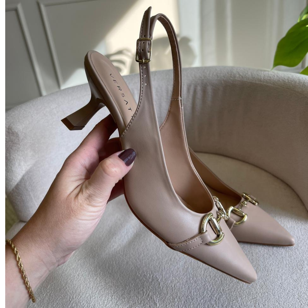 SCARPIN SLINGBACK ANASTASIA NUDE