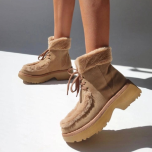 BOTA COTURNO SNOW CARAMELO